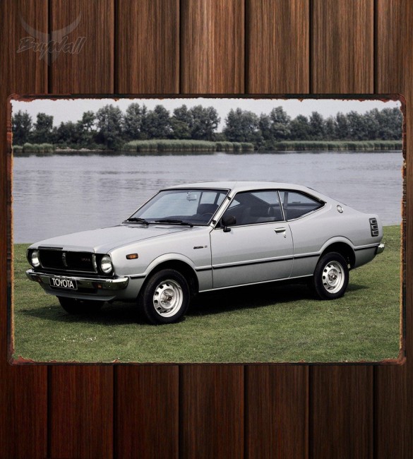 Металлическая табличка Toyota Corolla Hardtop Coupe (E37)